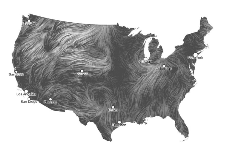 Image of wind map.
