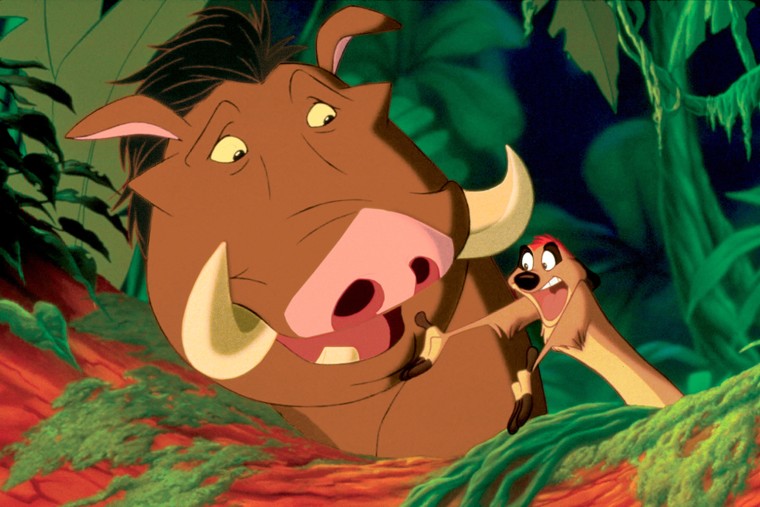 We're sure the two of them will be best friends in no time, just like the dynamic duo of Timon and Pumbaa in Disney's