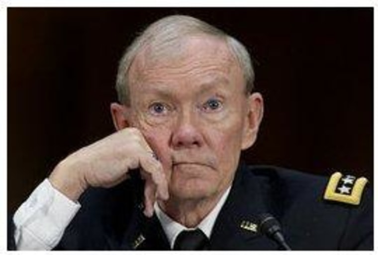 Gen. Dempsey doesn't seem impressed with Paul Ryan.