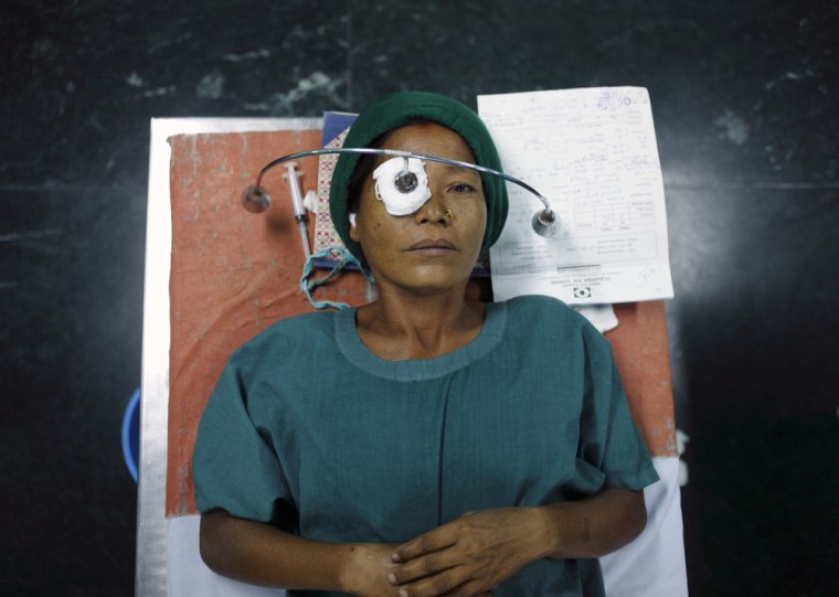 Nepal's 'magic' eye surgeon brings light back to poor