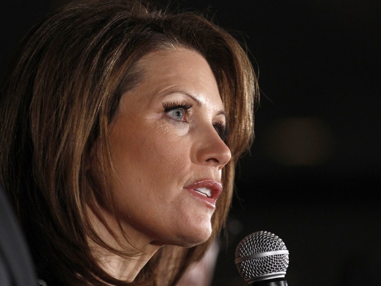 Bachmann hopes to unify party with Romney endorsement