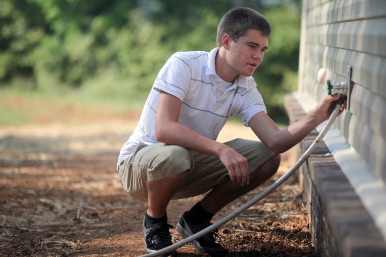 Nick Gentry, 18, has found summer work. Lots of other teens haven't.