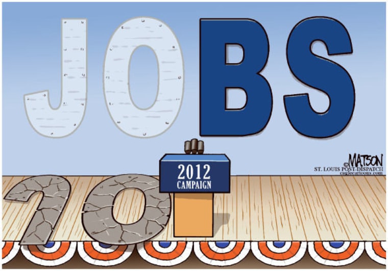 Stagnant Job Growth Five Cartoons