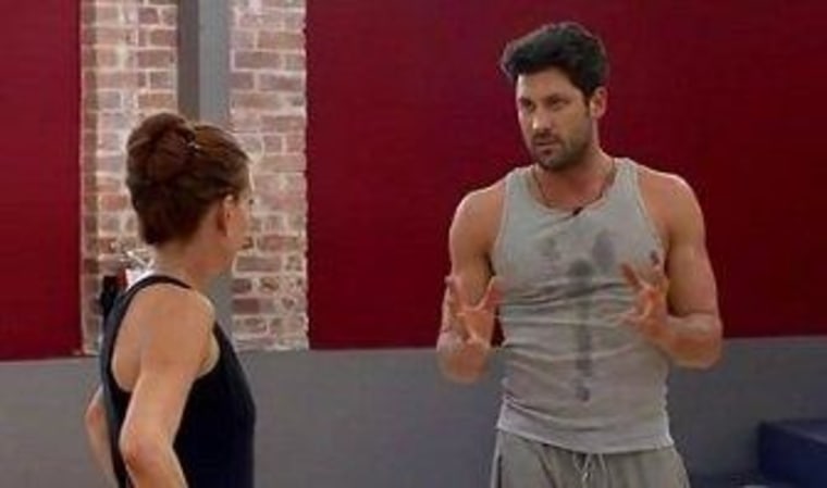 After his latest rant, ballroom pro Maksim Chmerkovskiy felt bad for partner Melissa Gilbert.