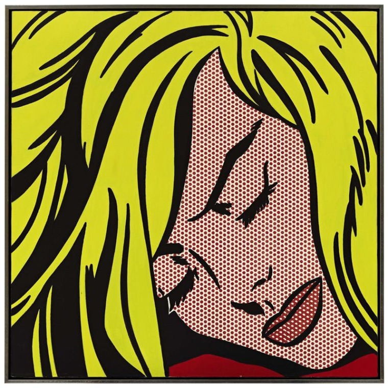 Lichtenstein's 'Sleeping Girl' sells at auction for nearly $45 million