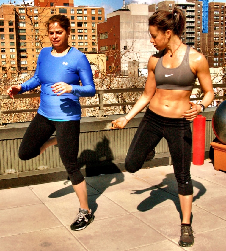 On top of her gig as a TODAY anchor and reporter, Jenna Wolfe is also a personal trainer -- not to mention, a regular TODAY Health blogger!