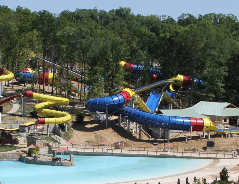 Riders of Mammoth, the world's longest water coaster at Holiday World in Santa Claus, Ind., could experience feelings of weightlessness during the ride.