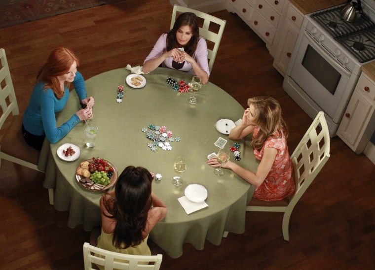 The ladies of Wisteria Lane play cards together one last time on the series finale of \"Desperate Housewives.\"