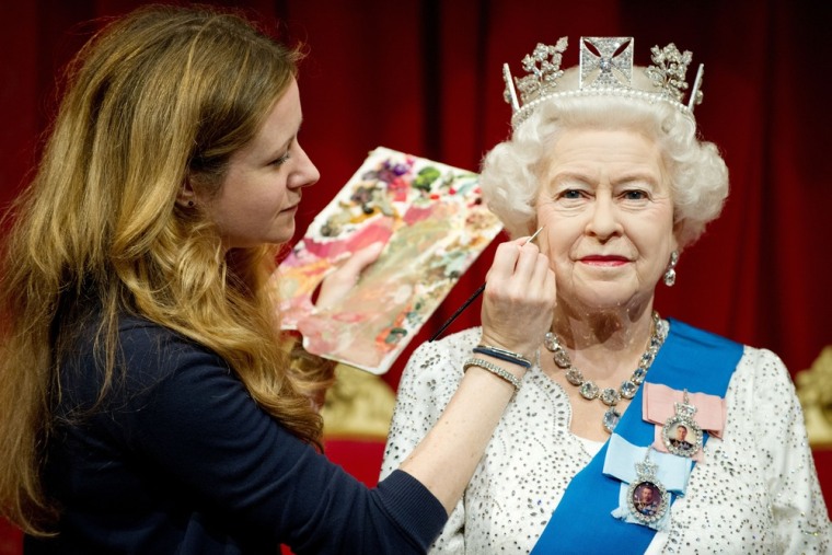 Queen Elizabeth gets the waxwork treatment