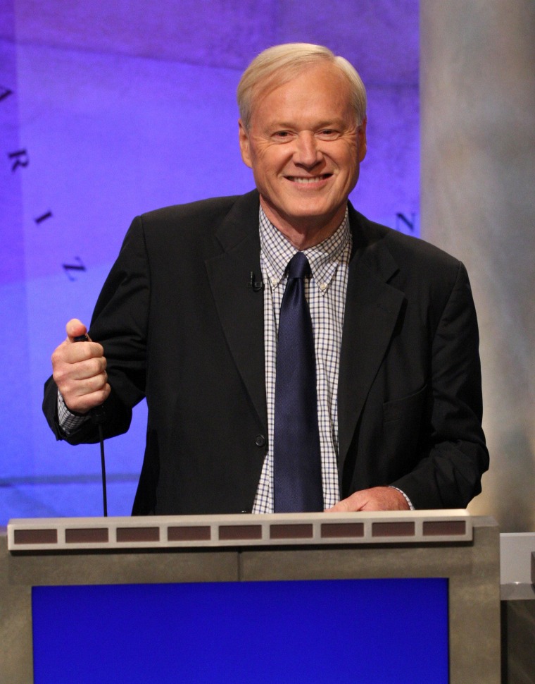Chris Matthews competes on Jeopardy!