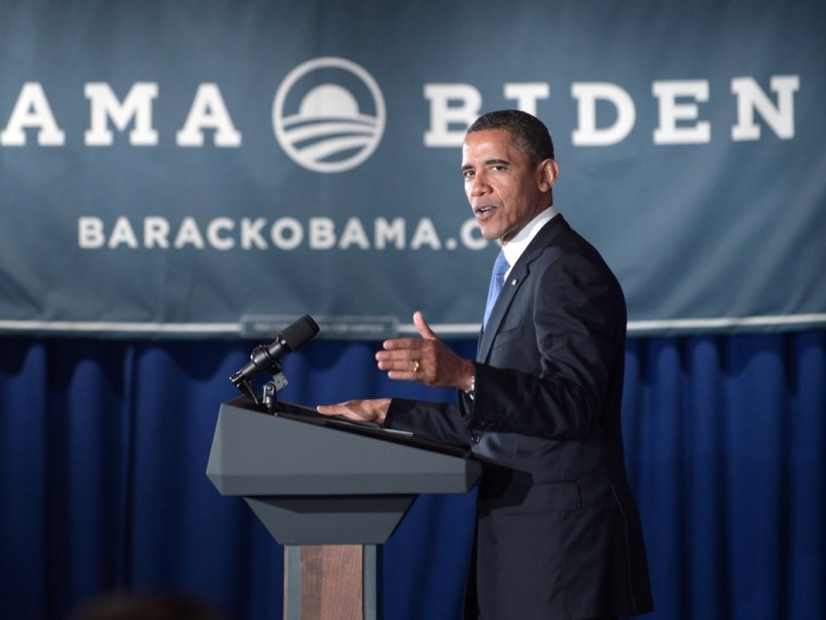 President Barack Obama speaks during a campaign fundraiser May 14, 2012 at the Rubin Museum of Art in New York City.