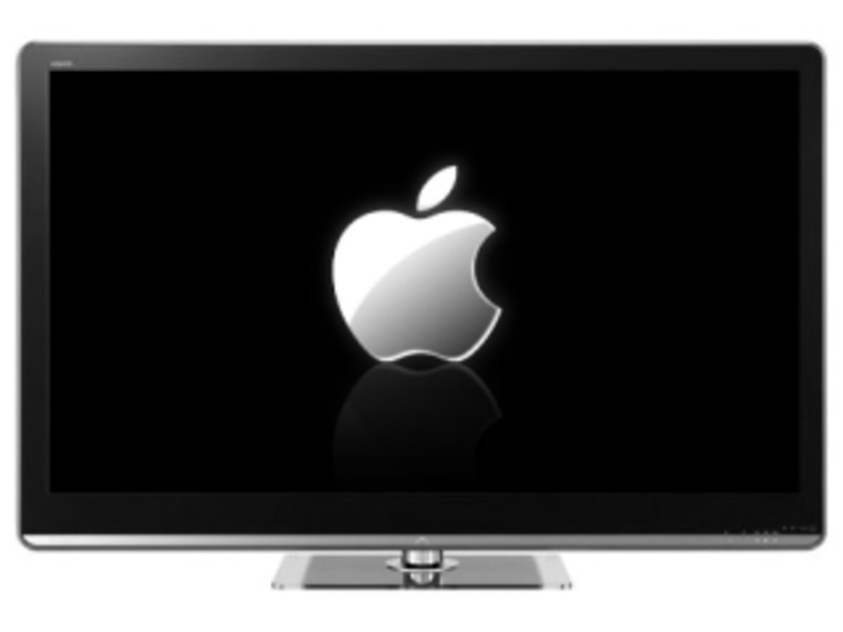 Apple logo, Sharp TV