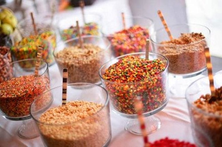 Bring out your wedding guests' inner children with a nostalgic cereal bar.