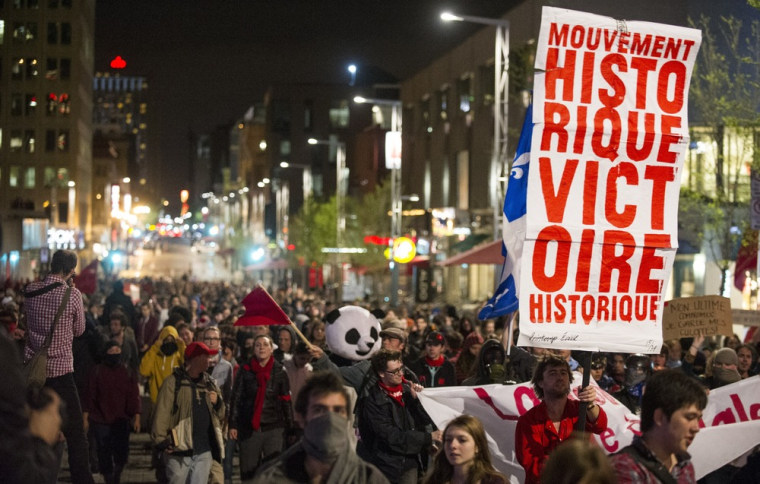 Quebec Moves To Restore Order As Striking Students Clash With Police