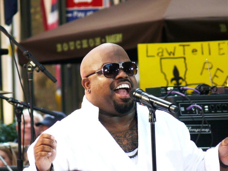 Heat and all, Cee Lo was on fire!