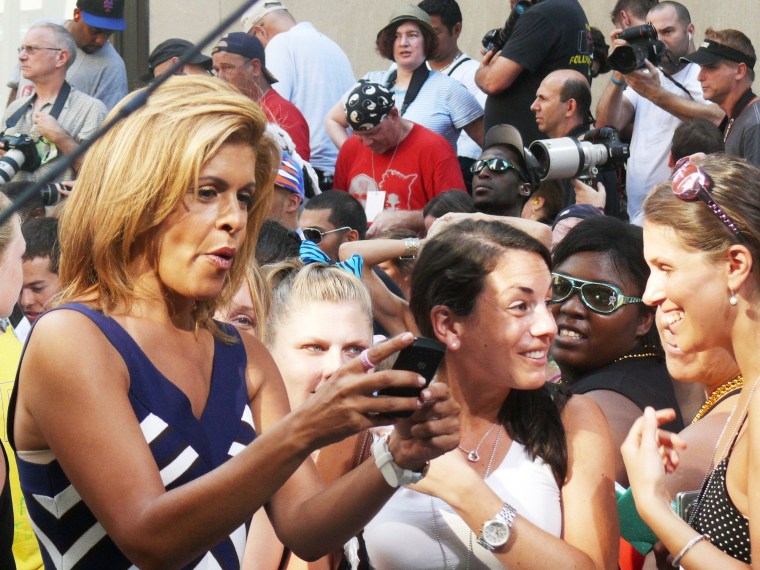 Hoda shows off the perfect picture of Cee Lo to her fans.