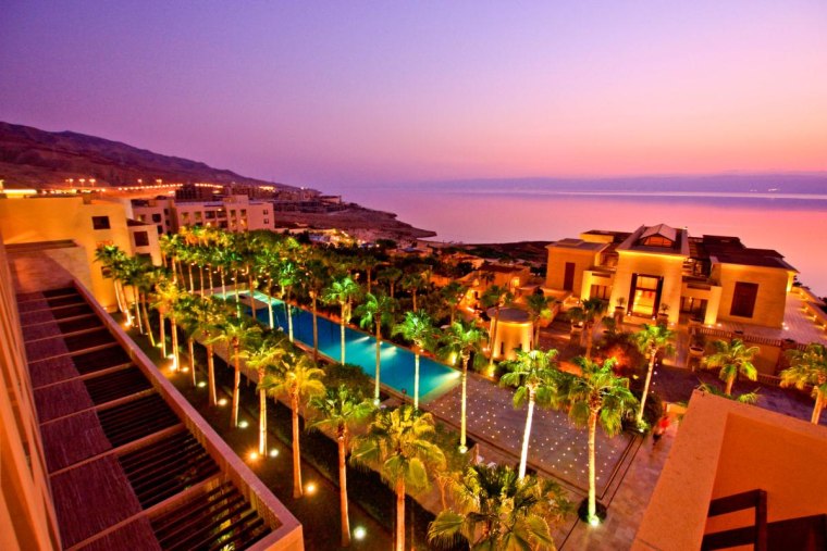 The Kempinski hotel where I stayed at the Dead Sea had amazing sunsets and great color schemes.