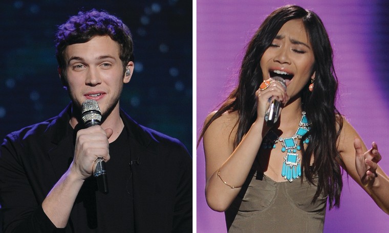 Phillip Phillips and Jessica Sanchez are the finalists of season 11 of \"American Idol\"