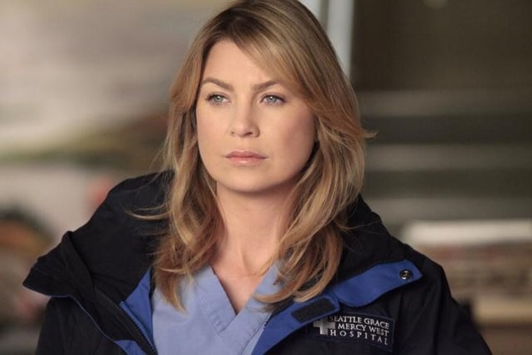 Ellen Pompeo as Meredith Grey on \"Grey's Anatomy\"