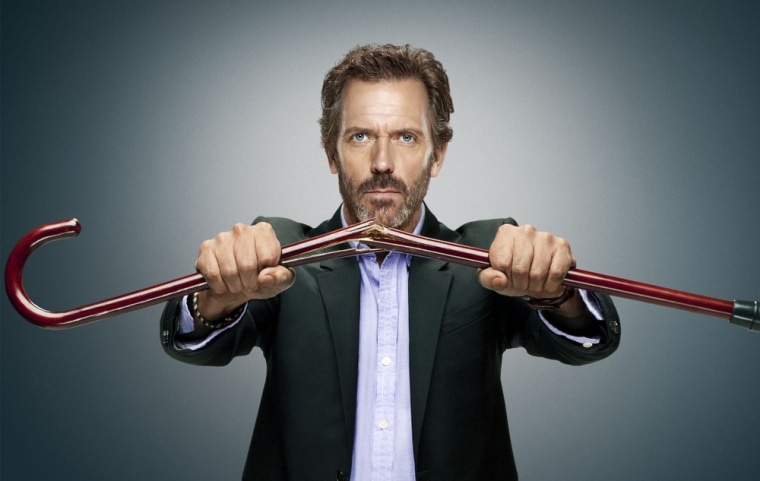 Hugh Laurie as Dr. Gregory House.