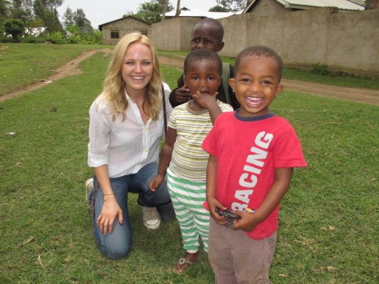Celeb Malin Akerman making a difference in Tanzania and around the globe.
