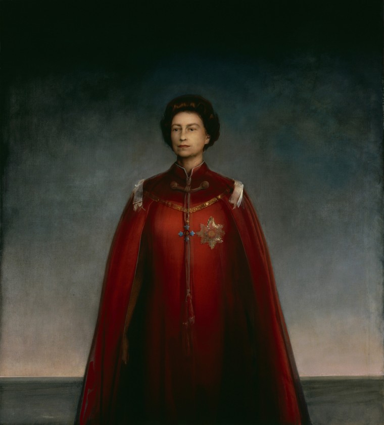 Queen Elizabeth II, by Pietro Annigoni, 1969.