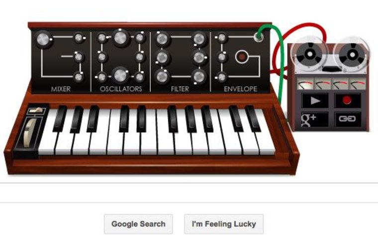 Tribute to the birth of Robert Moog, inventor of the Moog synthesizer.