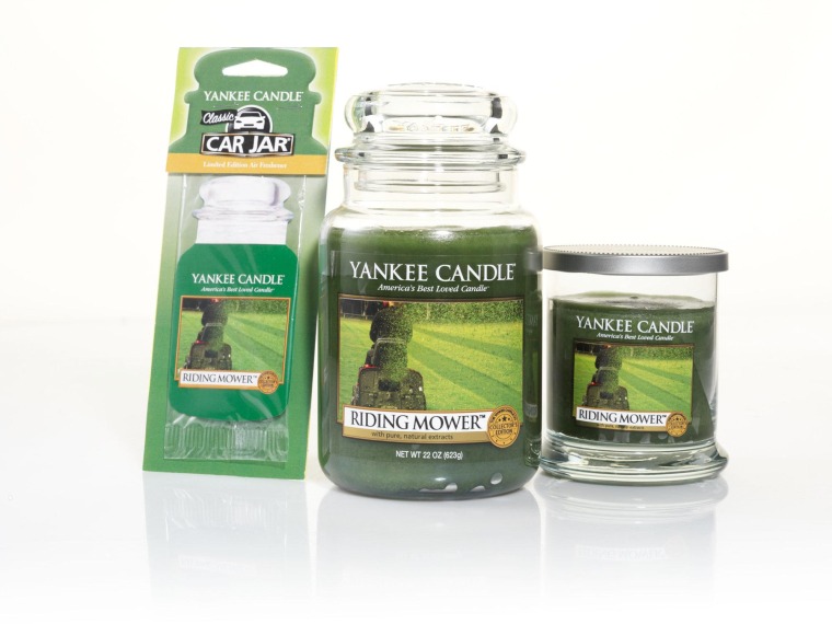 Smells like lawn mower? New manly-scented candles