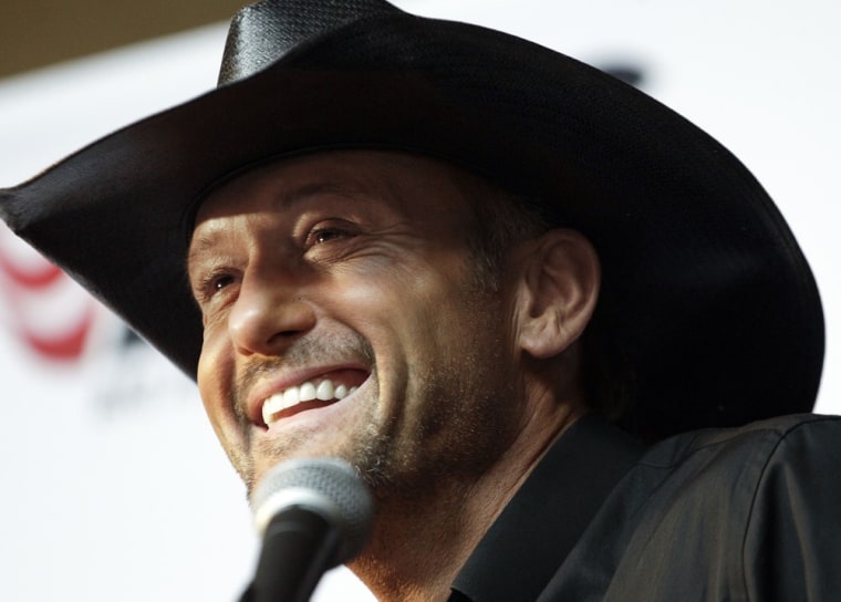 Tim McGraw in Nashville on May 21.