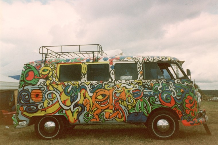 The Volkswagen bus also had a following among those who preferred going down a road less traveled.