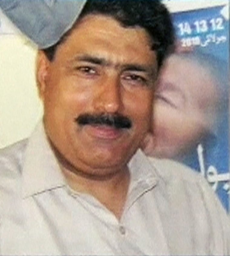 Pakistani doctor Shakil Afridi is seen in this still image taken from file footage released on May 23, 2012.