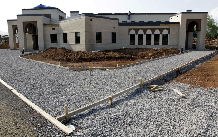 The Islamic Center of Murfreesboro is under construction in Murfreesboro, Tenn.