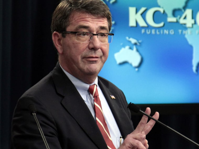 Deputy Secretary of Defense Ashton Carter said the Obama administration is determined to avoid the automatic cuts which take effect in January, and is pushing ahead with a strategic pivot from Iraq and Afghanistan to the Pacific Rim.