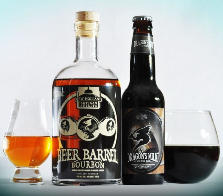 New to Bourbon? Try 80-proof Beer Barrel Bourbon for a tasty treat.
