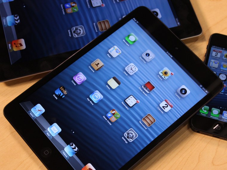 iPad Mini with iPhone and iPad