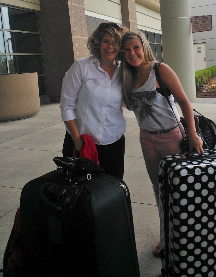 Shannon Hurst Lane and daughter.