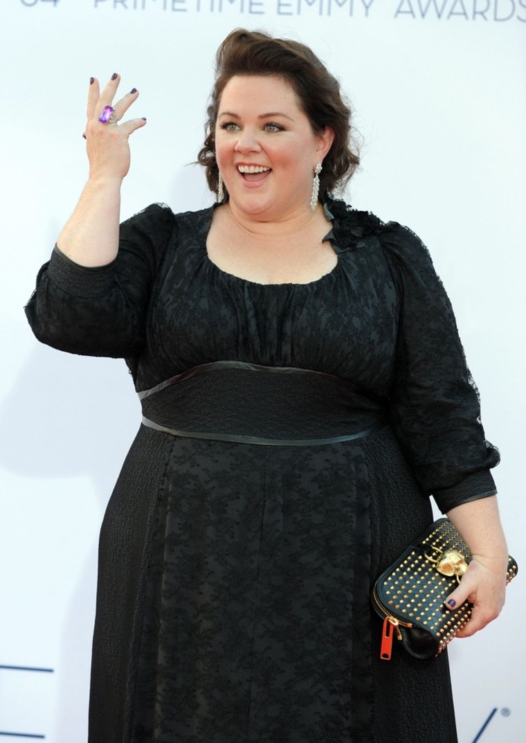 Melissa McCarthy arrives at the 64th Primetime Emmy Awards in Los Angeles in September.