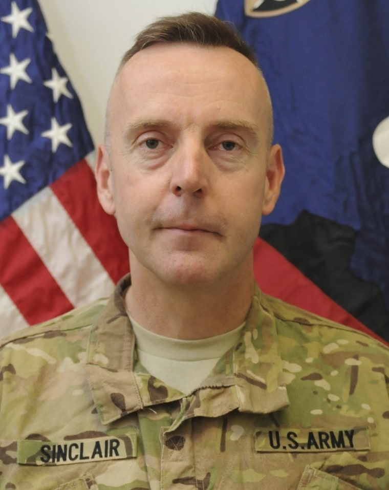 Brigadier General Jeffrey Sinclair, a U.S. Army general facing charges of forcible sodomy and engaging in inappropriate relationships stemming from allegations that got him sent home from Afghanistan this year, is seen in this handout photo received September 26, 2012.