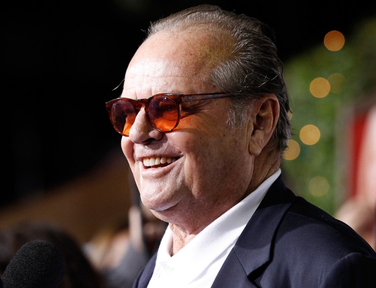 Jack Nicholson in Los Angeles in 2010.
