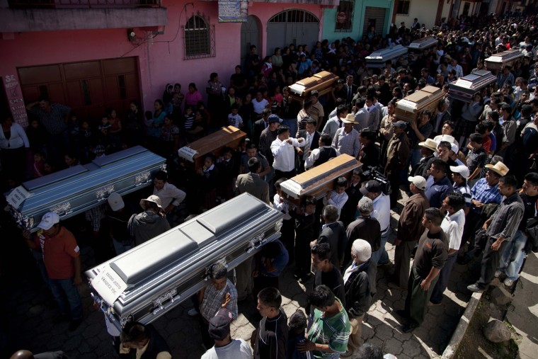 Villagers mourn family; Guatemala quake toll at 52