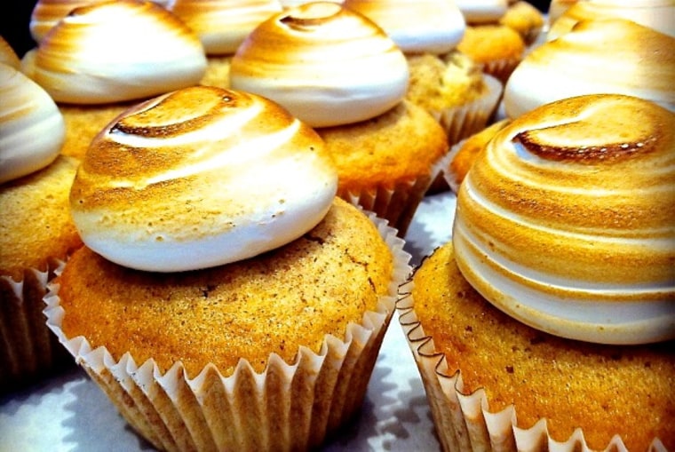 Hazelnut cappuccino cupcakes from Crave Bake Shop in Portland, Ore.