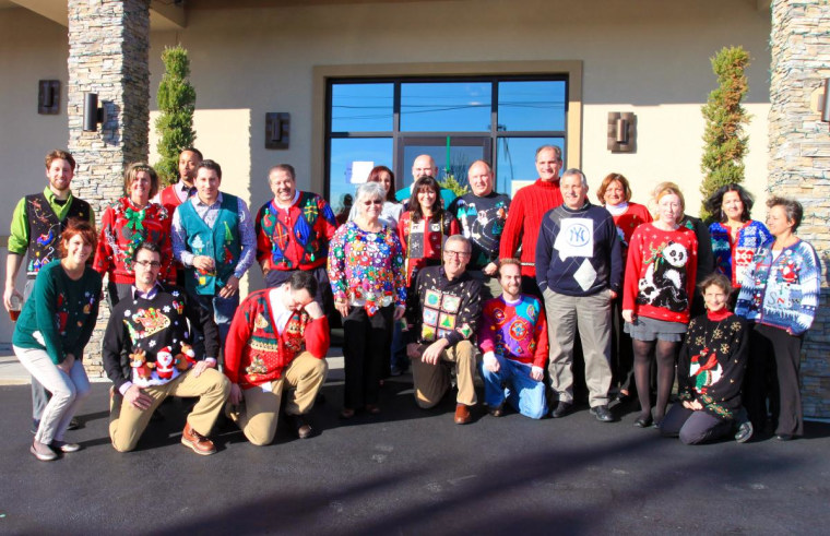 Company wide ugly Christmas Sweater Contest