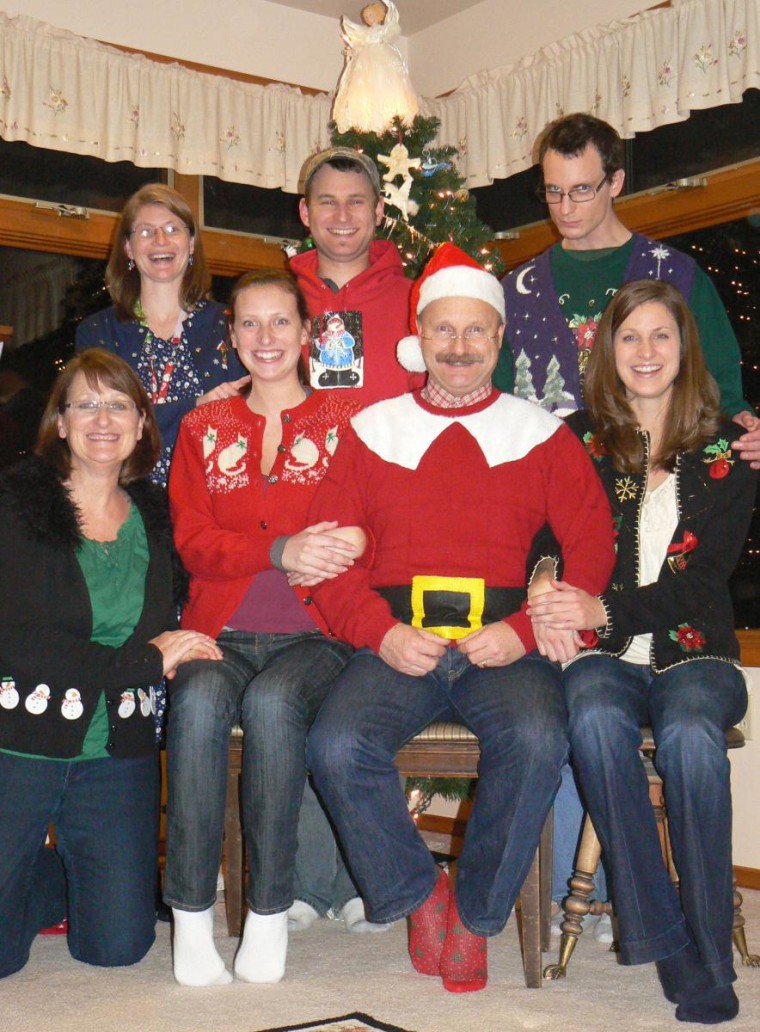 The Fletcher family in Redmond, Washington.