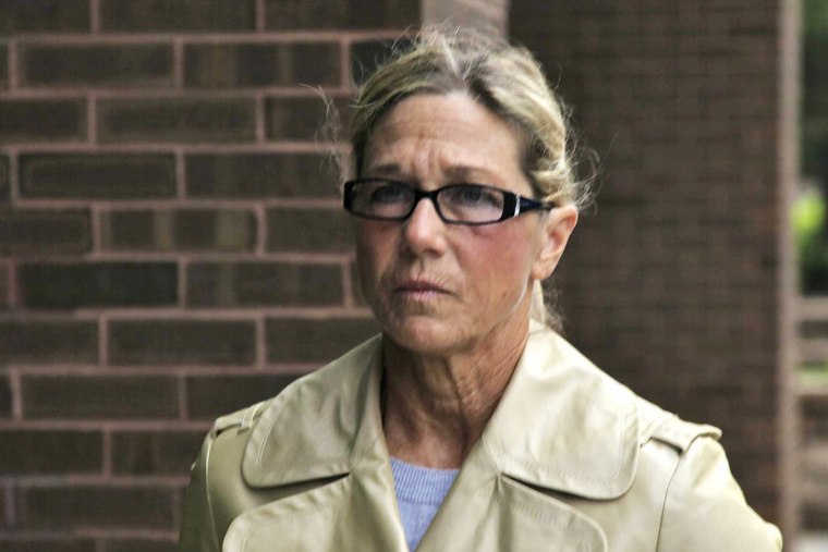 Rita Crundwell, former comptroller for Dixon, Ill., leaves federal court in Rockford, Ill., May 7.