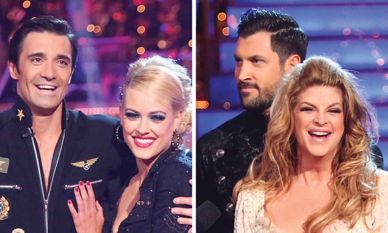 Gilles Marini (with pro Peta Murgatroyd) and Kirstie Alley (with pro Maksim Chmerkovskiy) were eliminated on Nov. 13.