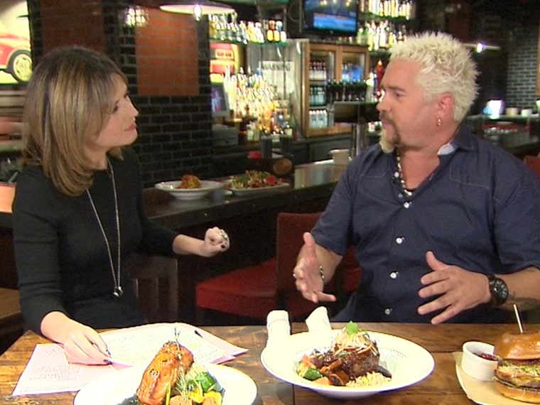 In his first interview since a harsh New York Times critique of his restaurant, Guy Fieri chats with Savannah Guthrie.