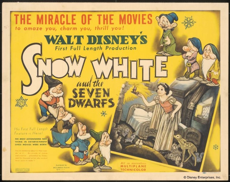 Snow White' museum exhibit celebrates the classic Disney animated feature  film