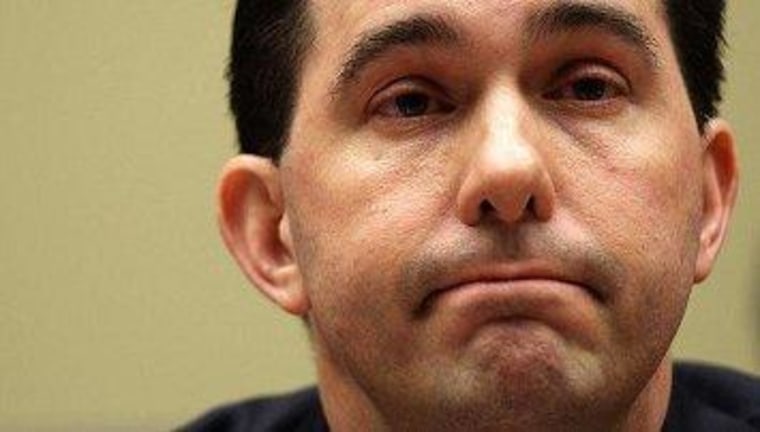 Wisconsin Gov. Scott Walker (R) announced today he won't create a state-based health care exchange.
