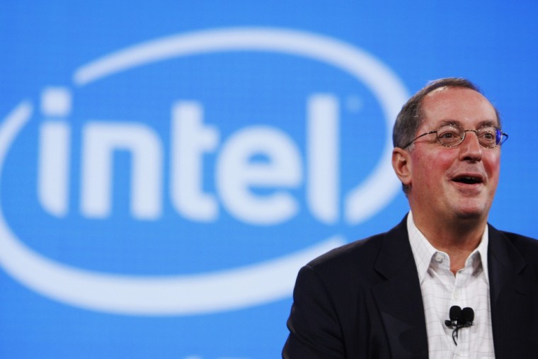 Intel CEO Paul Otellini, shown in the file photo above, will retire in May after eight years at the company's helm.