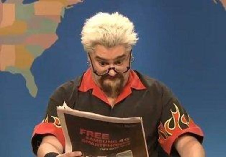 Saturday Night Live Releases Hilarious Unaired Guy Fieri Sketch